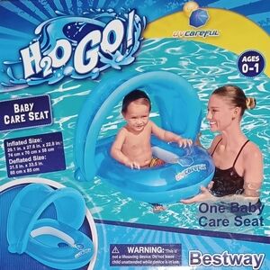 Bestway Blue Shaded Baby Care Seat Ages 1mth+